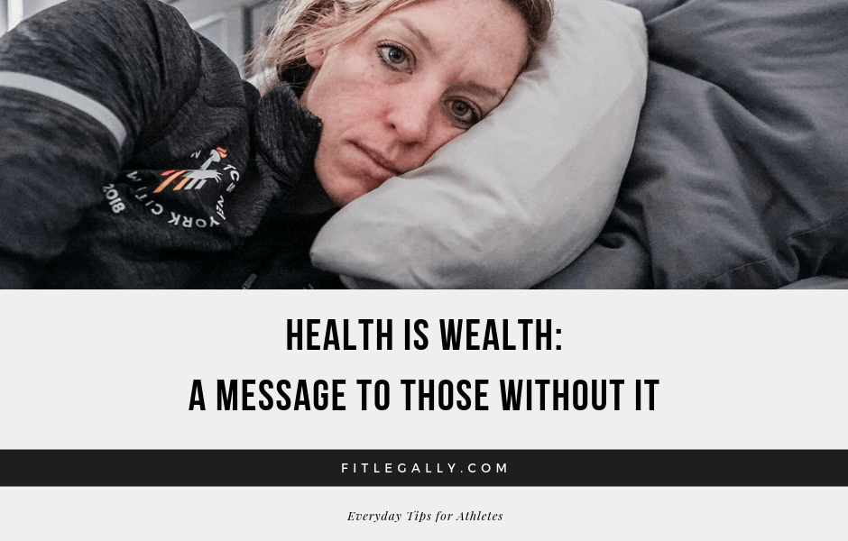 Health is wealth.
