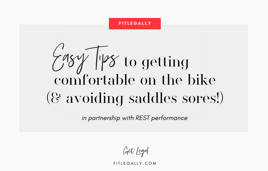 3 Tips to Getting Comfortable On the Bike  ( and avoiding saddles sores!)