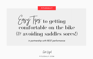 3 Tips to Getting Comfortable On the Bike  ( and avoiding saddles sores!)