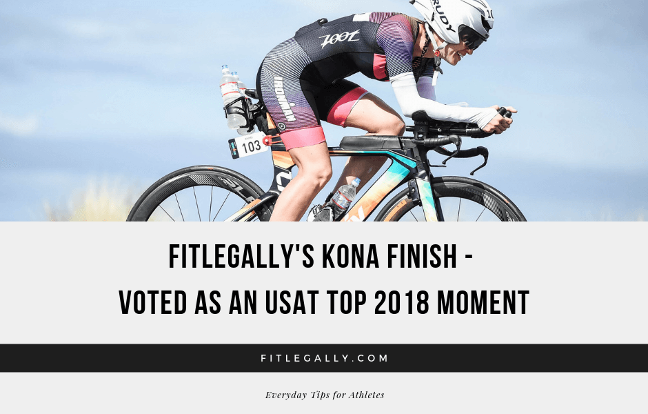 FitLegally's Kona Finish - voted as an USAT TOP 2018 Moment