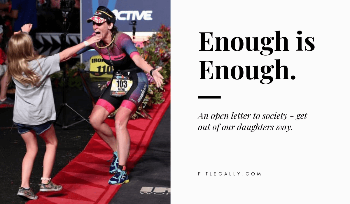 Enough is enough.